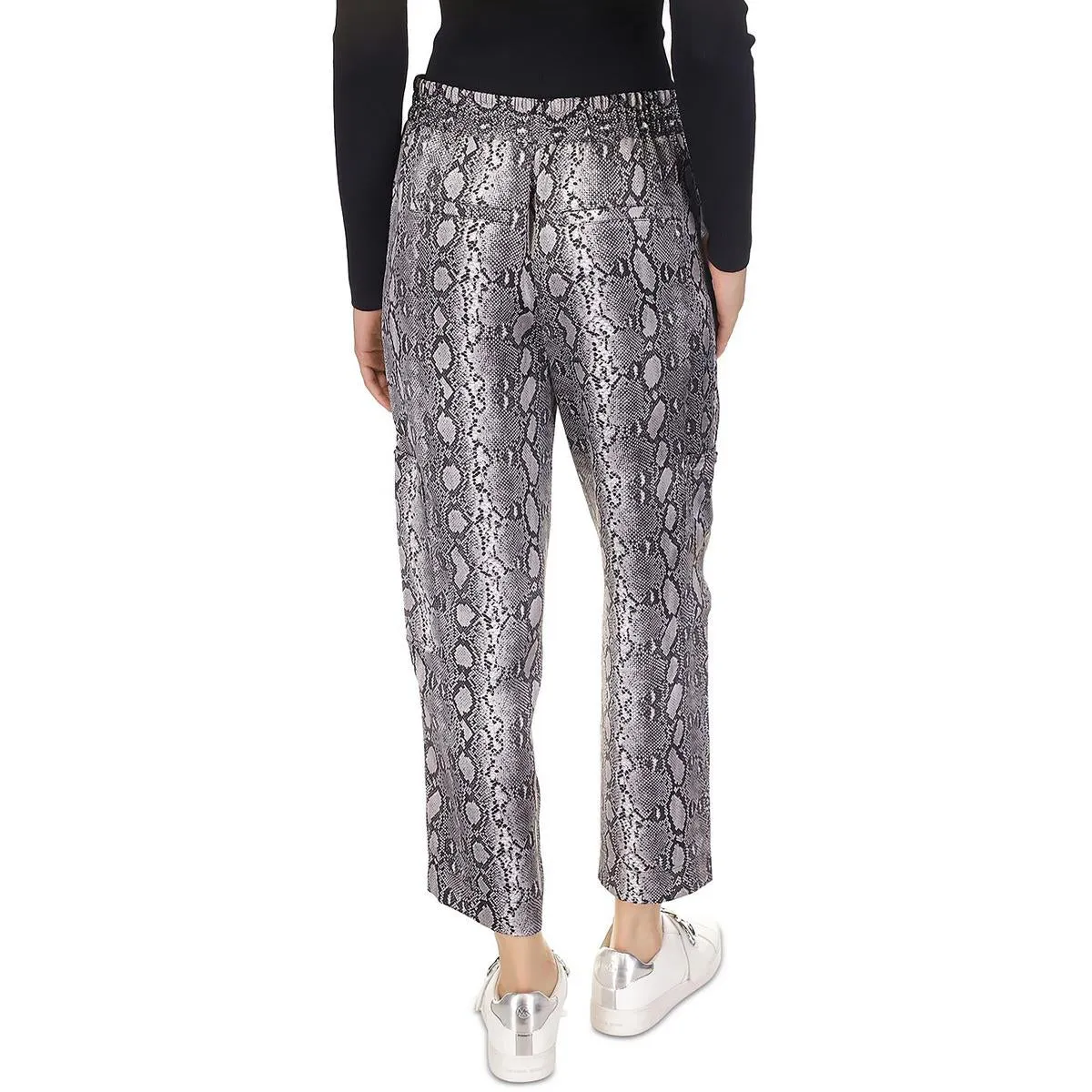 Adder Womens Cargo High Rise Cropped Pants