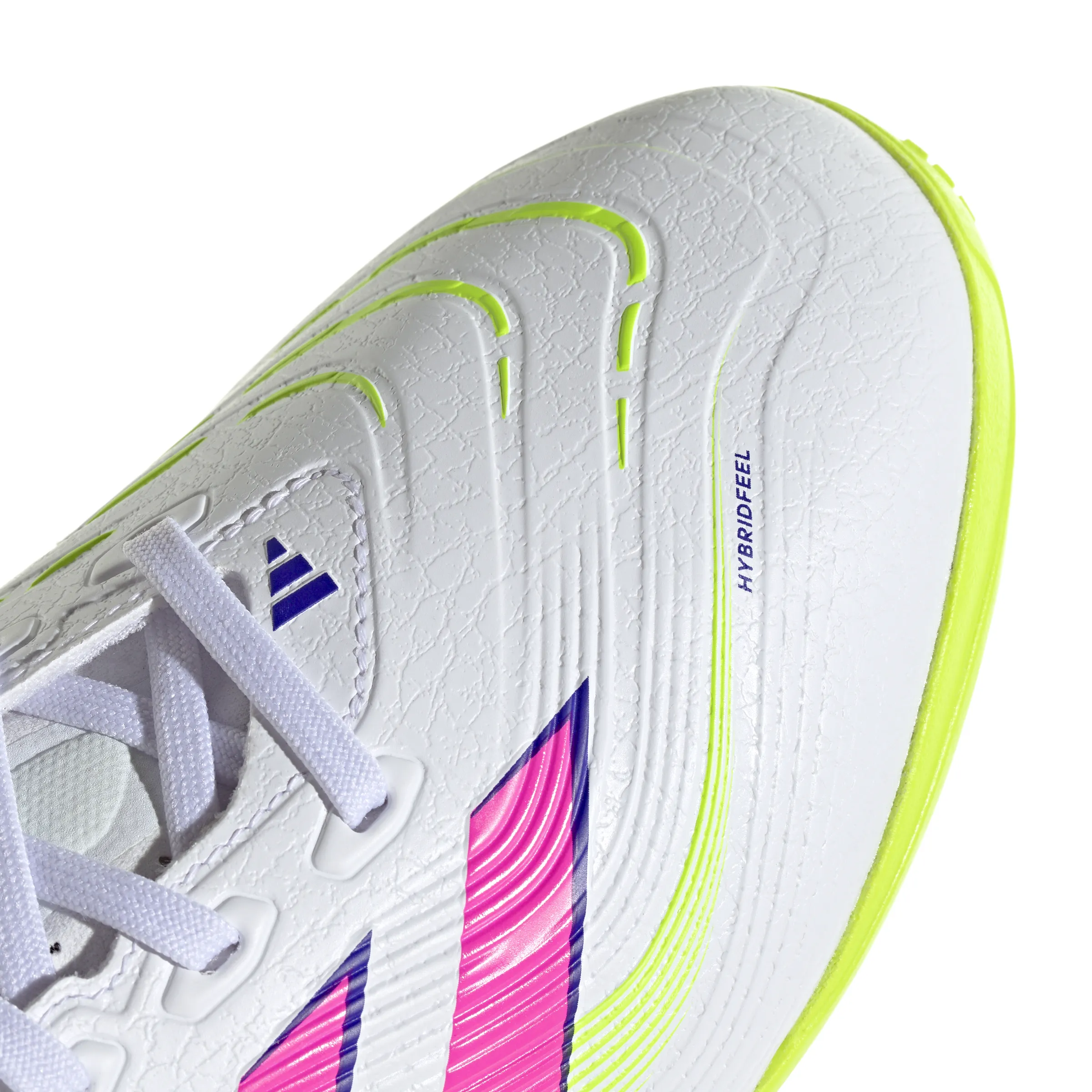 adidas Predator League TF Turf Soccer Shoes - FTWhite/LucPink/Luclem
