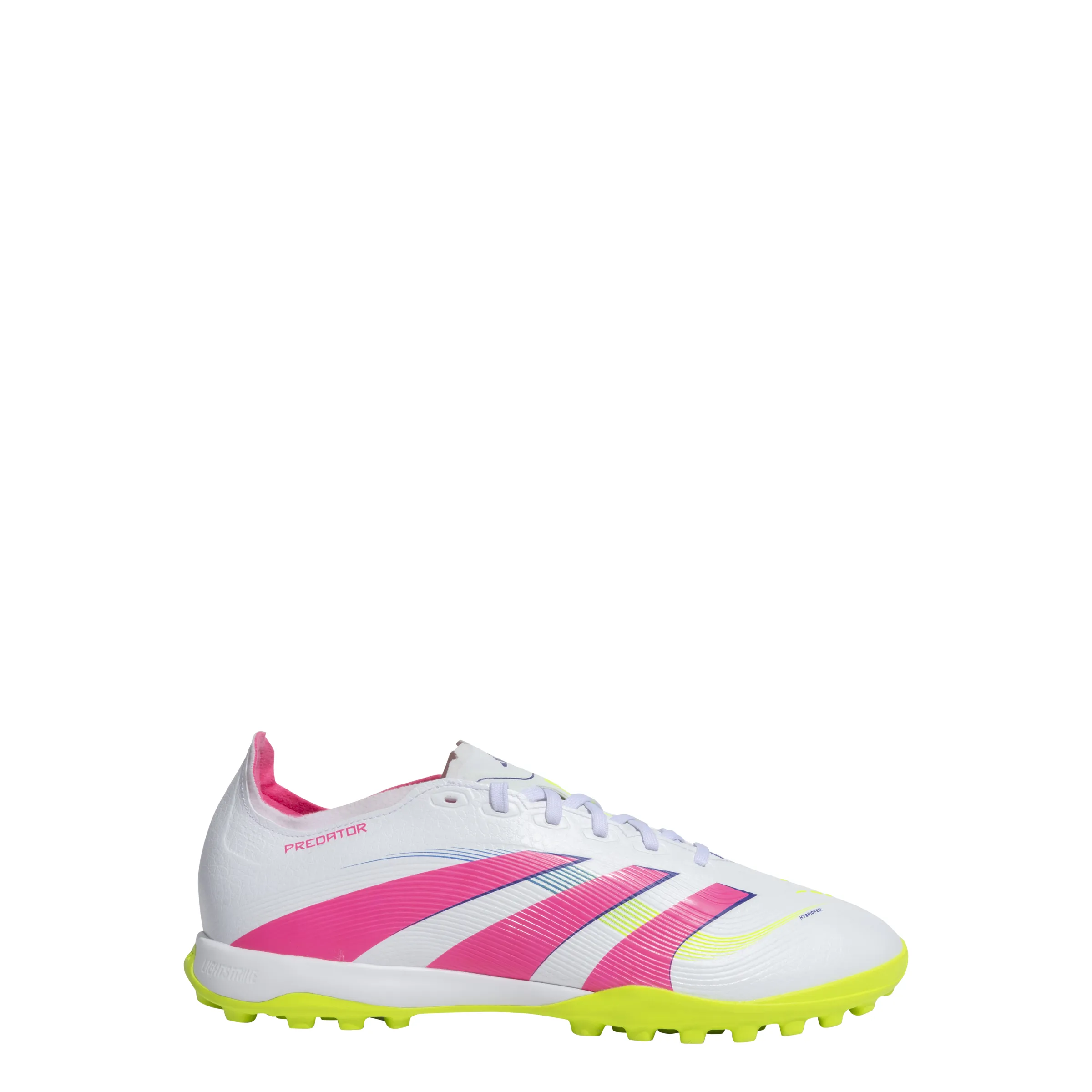 adidas Predator League TF Turf Soccer Shoes - FTWhite/LucPink/Luclem