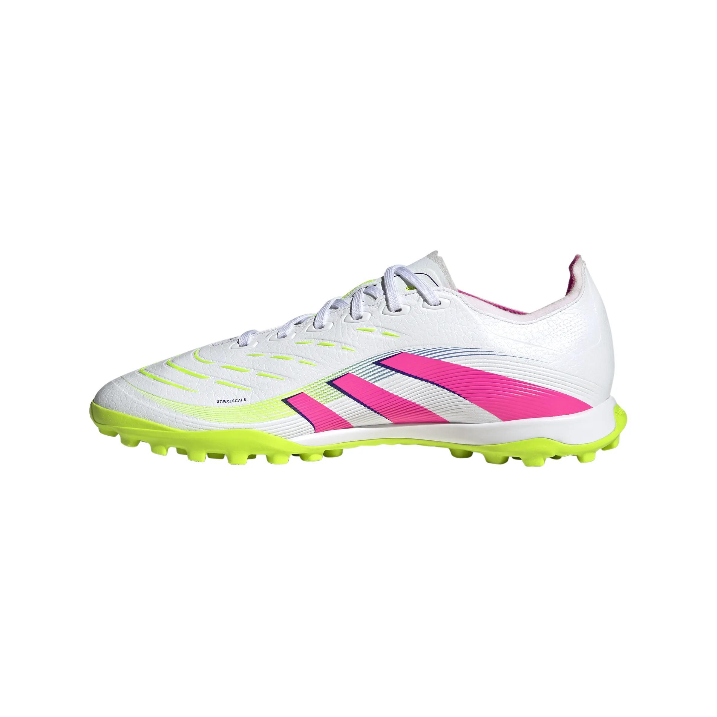 adidas Predator League TF Turf Soccer Shoes - FTWhite/LucPink/Luclem