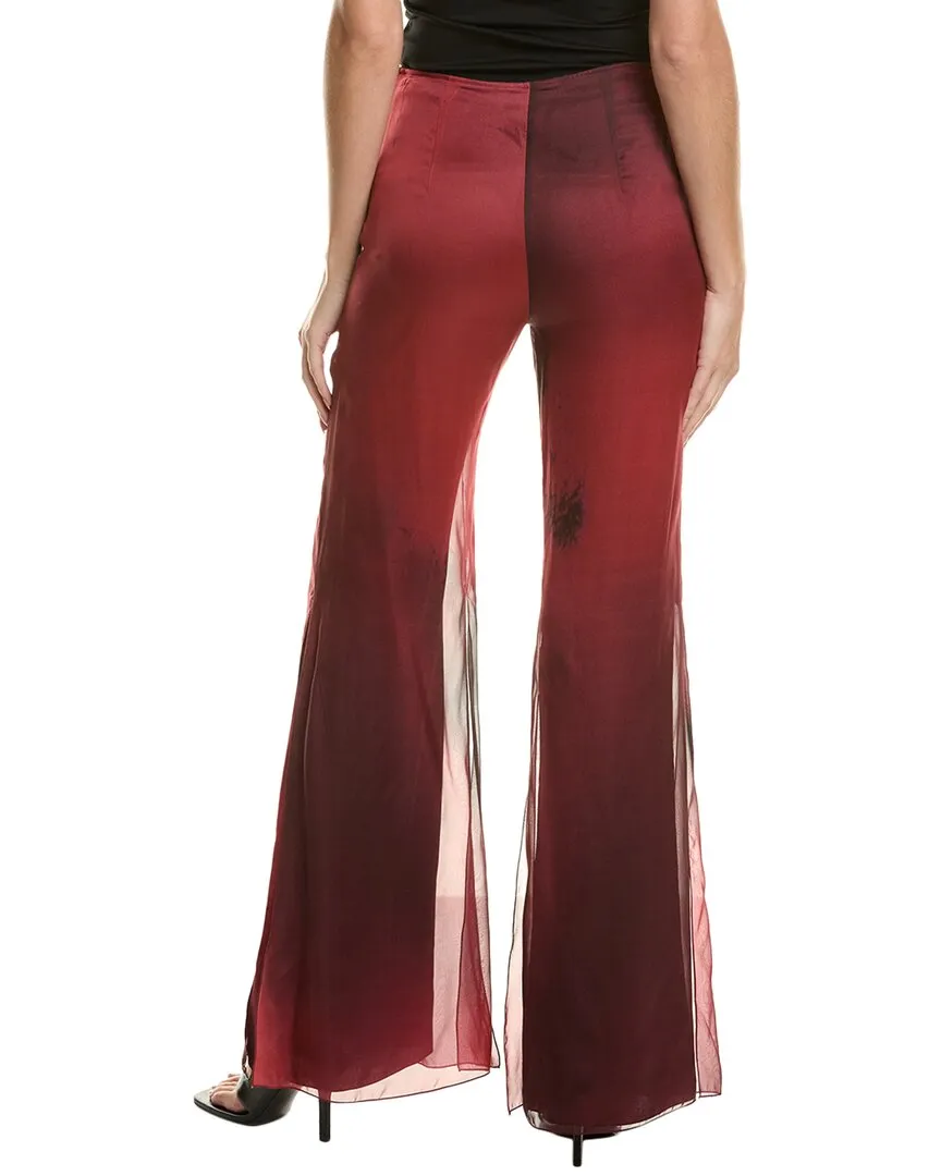 Alberta Ferretti Silk Trouser