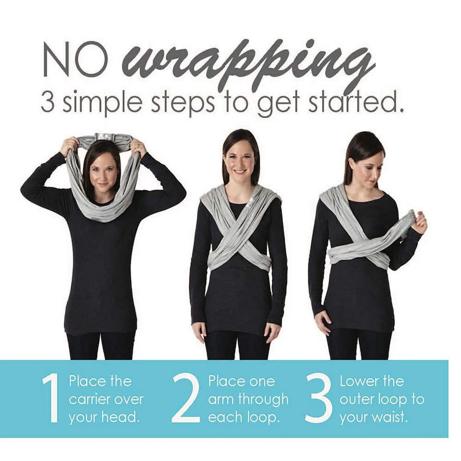 Baby K'tan Carrier Breeze | Teal