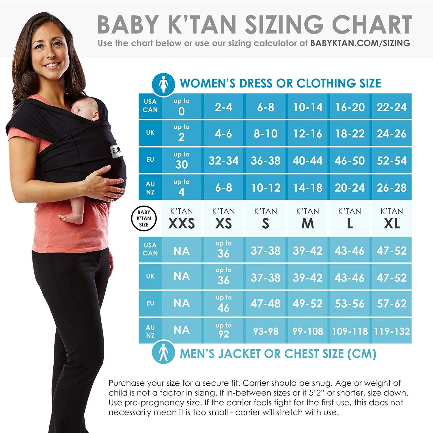 Baby K'tan Carrier Original | Denim