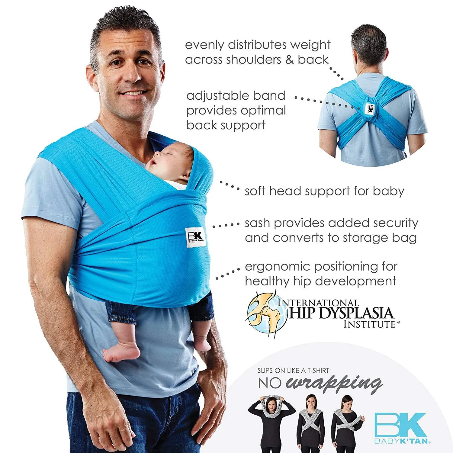 Baby K'tan Carrier Original | Denim