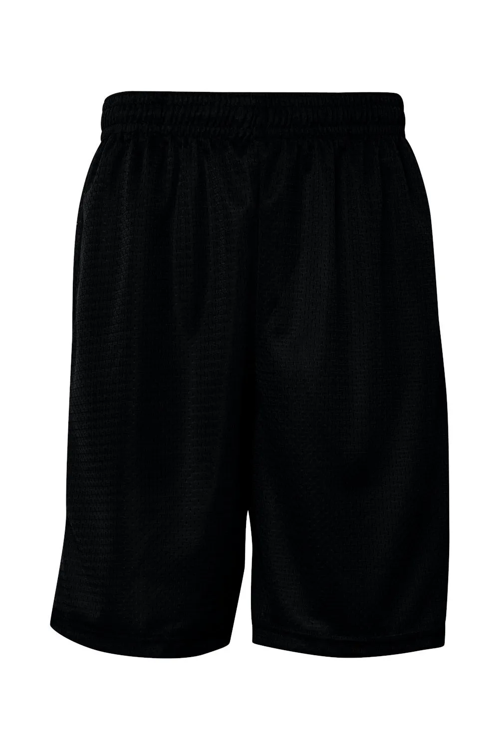 Badger Mens Pro Mesh Shorts w/ Pockets - Black