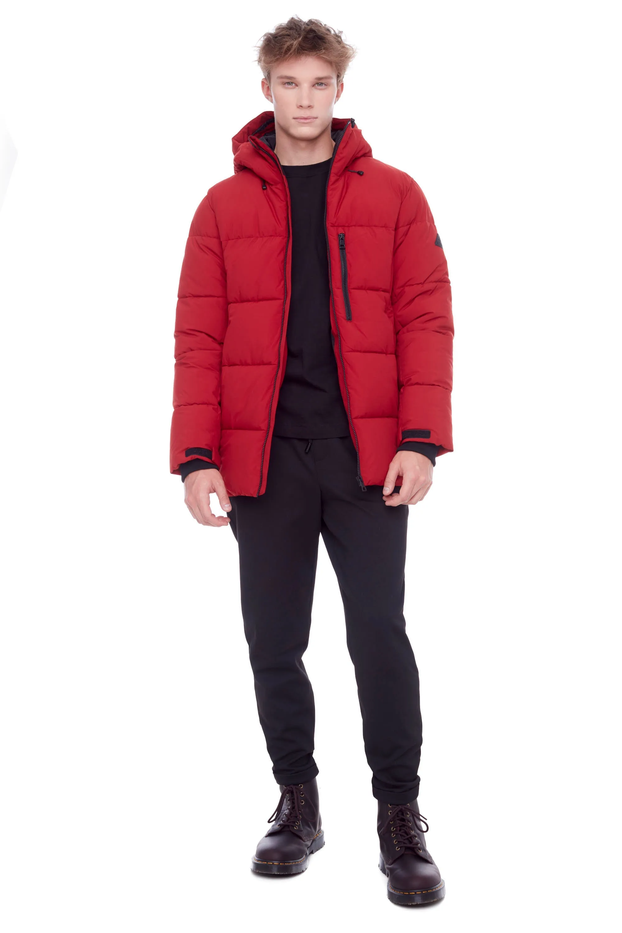 BANFF | MEN'S VEGAN DOWN (RECYCLED) MID-WEIGHT QUILTED PUFFER JACKET