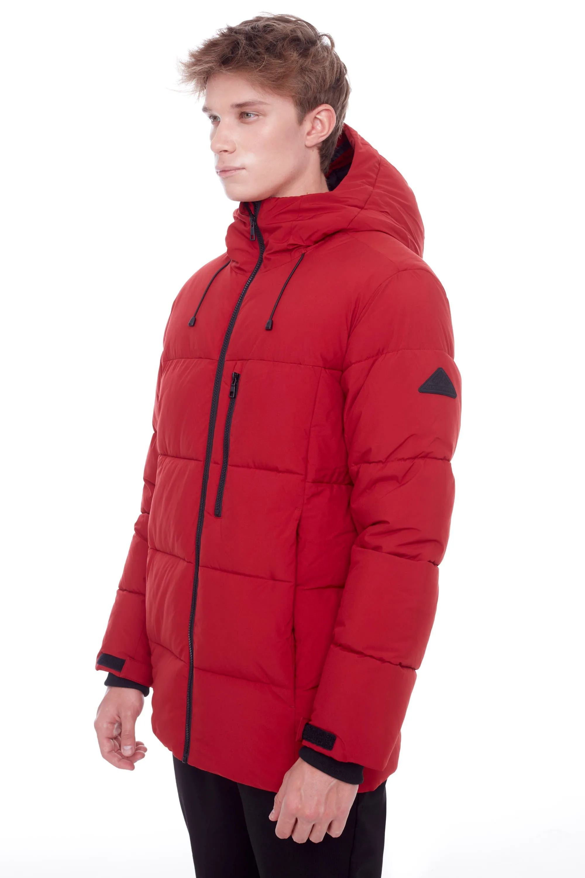 BANFF | MEN'S VEGAN DOWN (RECYCLED) MID-WEIGHT QUILTED PUFFER JACKET