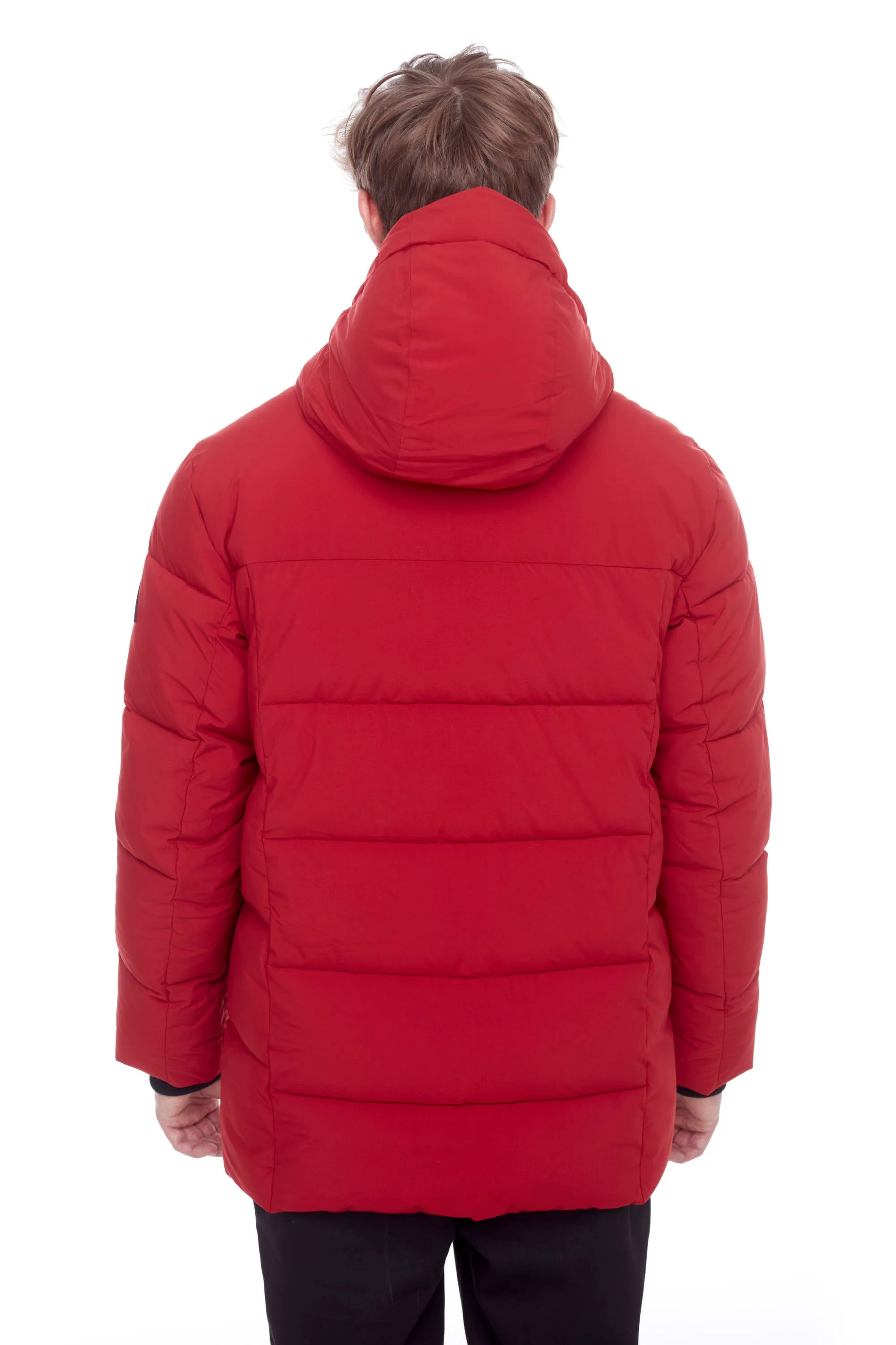 BANFF | MEN'S VEGAN DOWN (RECYCLED) MID-WEIGHT QUILTED PUFFER JACKET