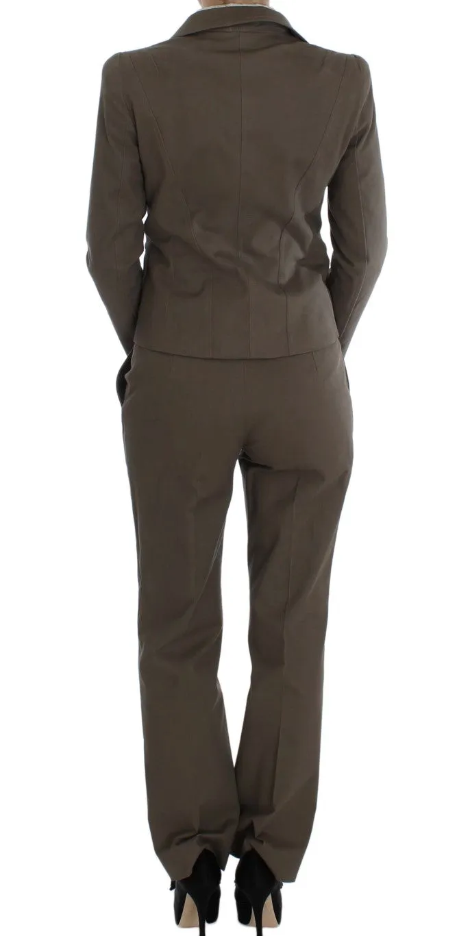 BENCIVENGA Wool-Cotton Suit Set Chic Women's Elegance