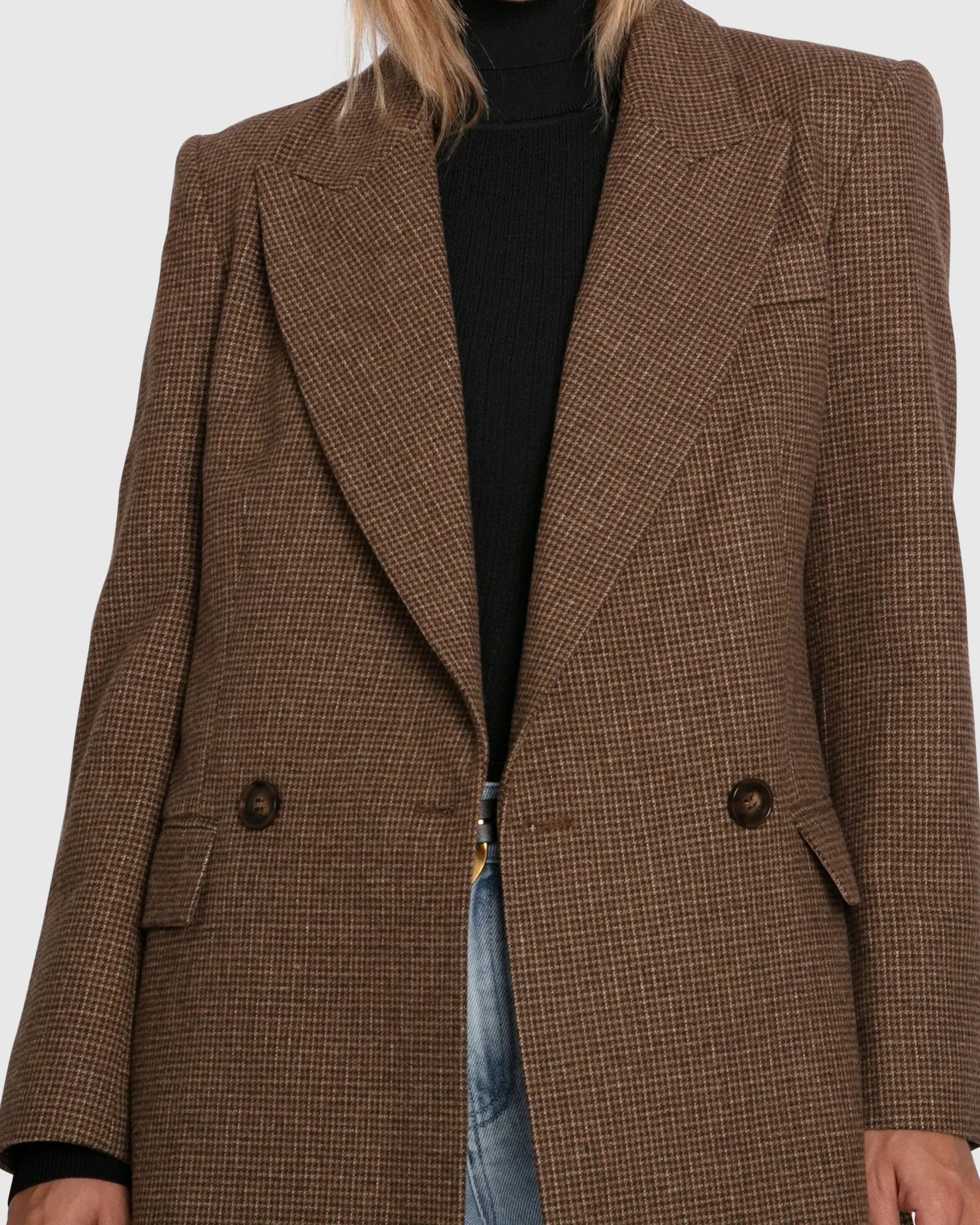 Big Brother Talk Blazer - Brown
