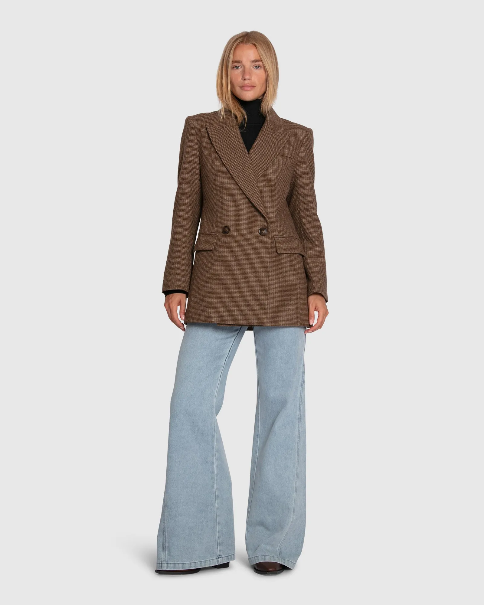 Big Brother Talk Blazer - Brown