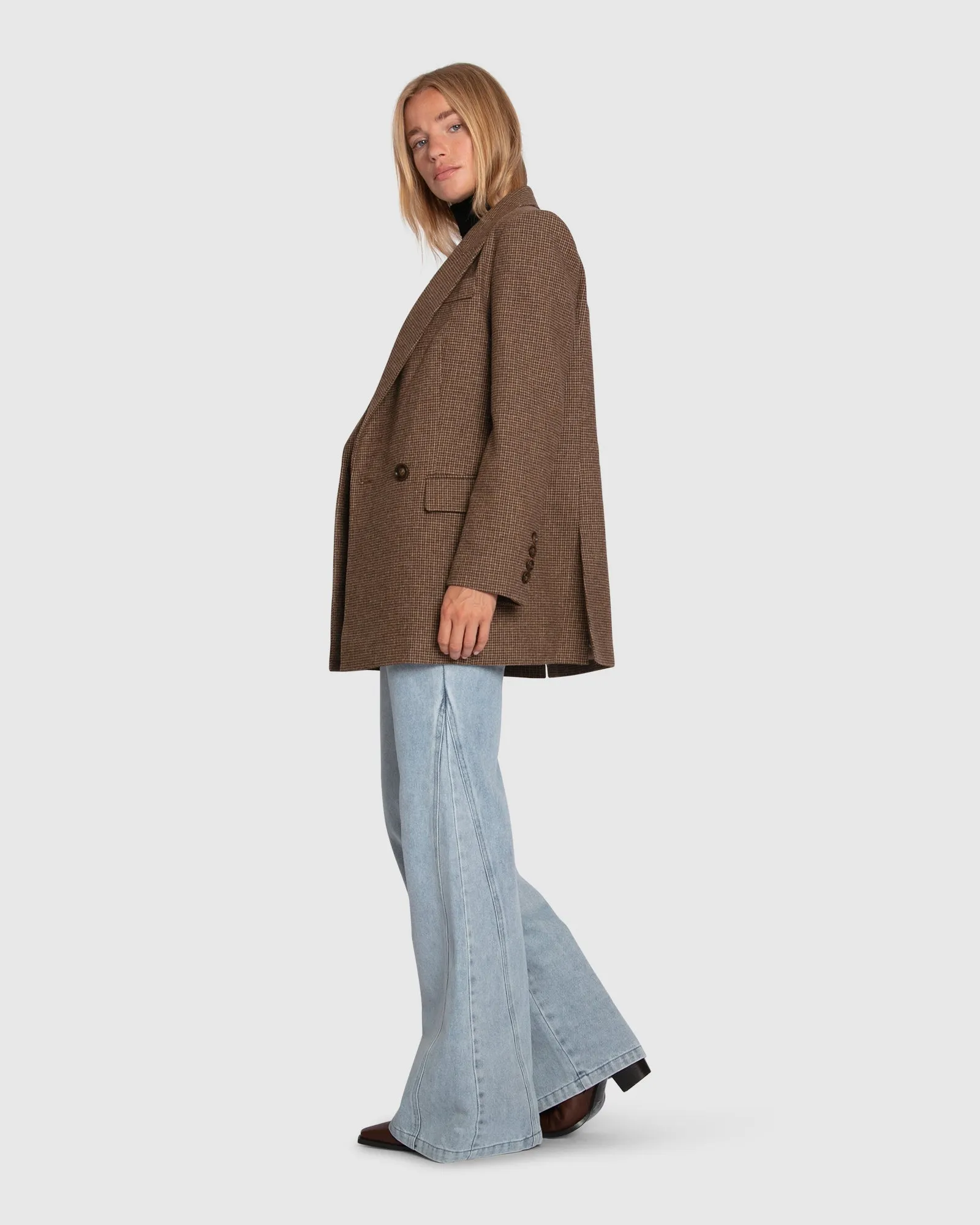 Big Brother Talk Blazer - Brown