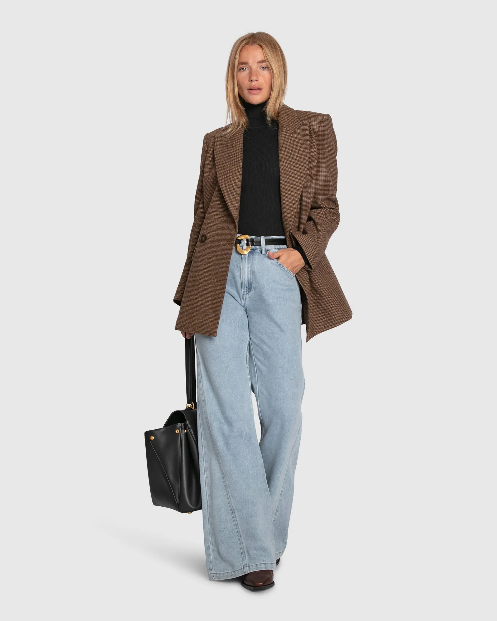 Big Brother Talk Blazer - Brown