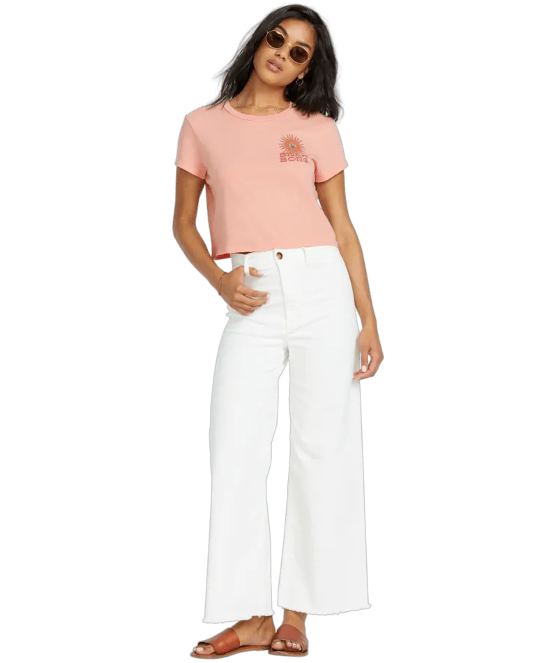 Billabong Wave Trip Tee-Faded Rose