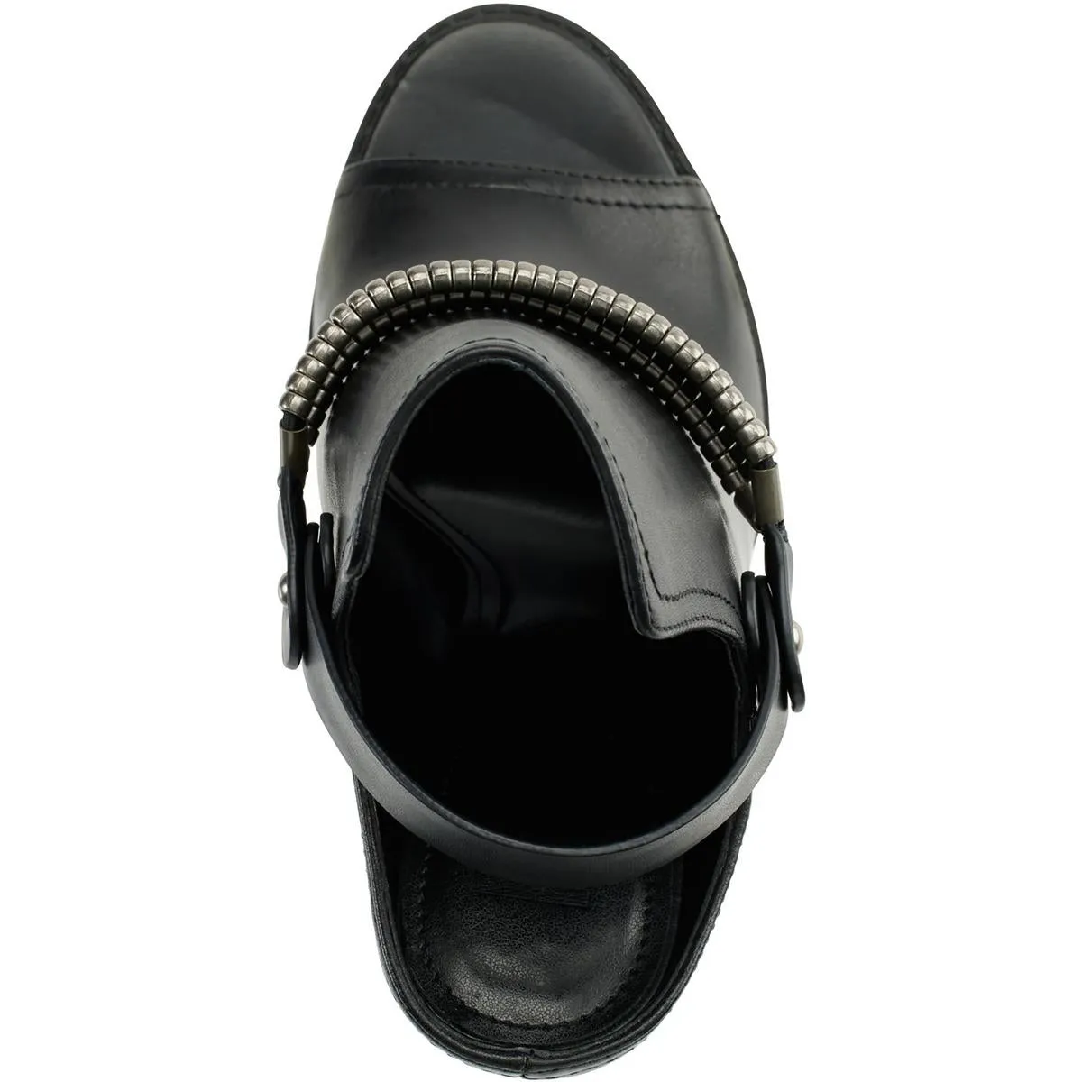 BINA PEEP Womens Leather Slingback Sandals