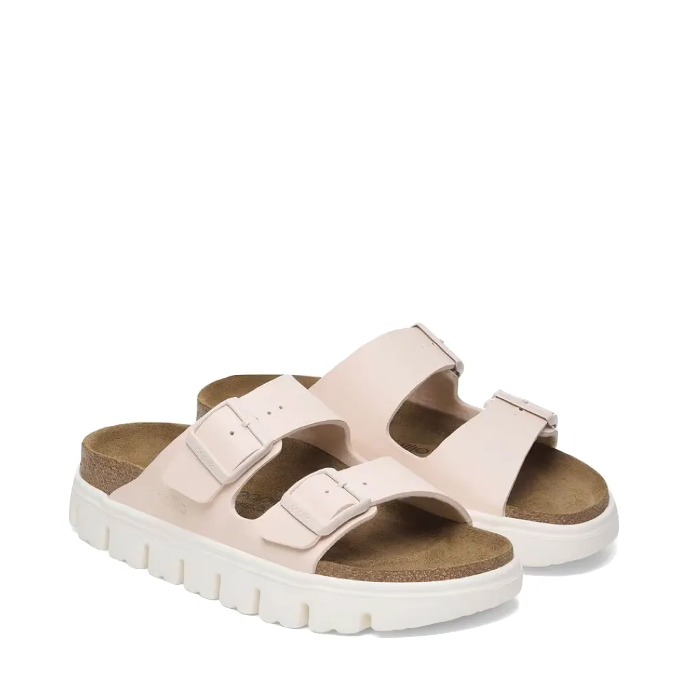 Birkenstock Women's Arizona Chunky Birko-Flor Sandal in Light Rose