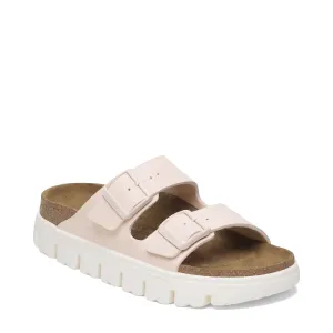 Birkenstock Women's Arizona Chunky Birko-Flor Sandal in Light Rose