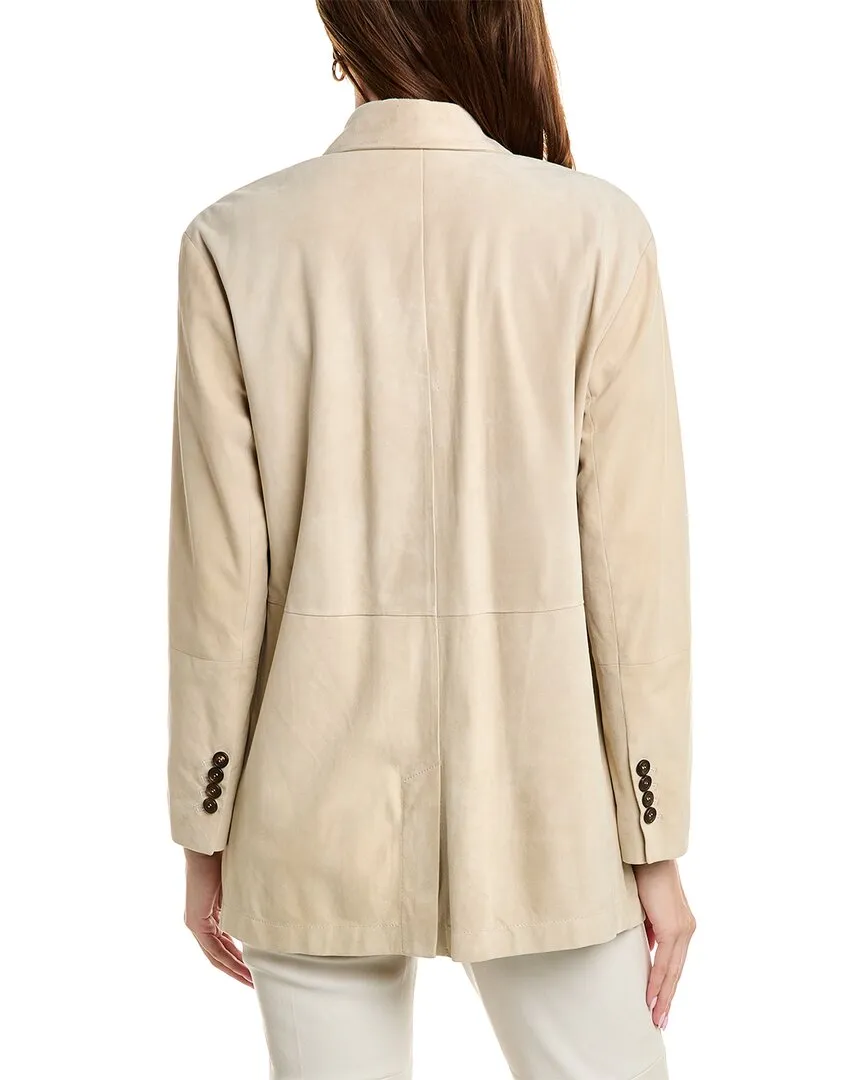 Brunello Cucinelli Leather Jacket