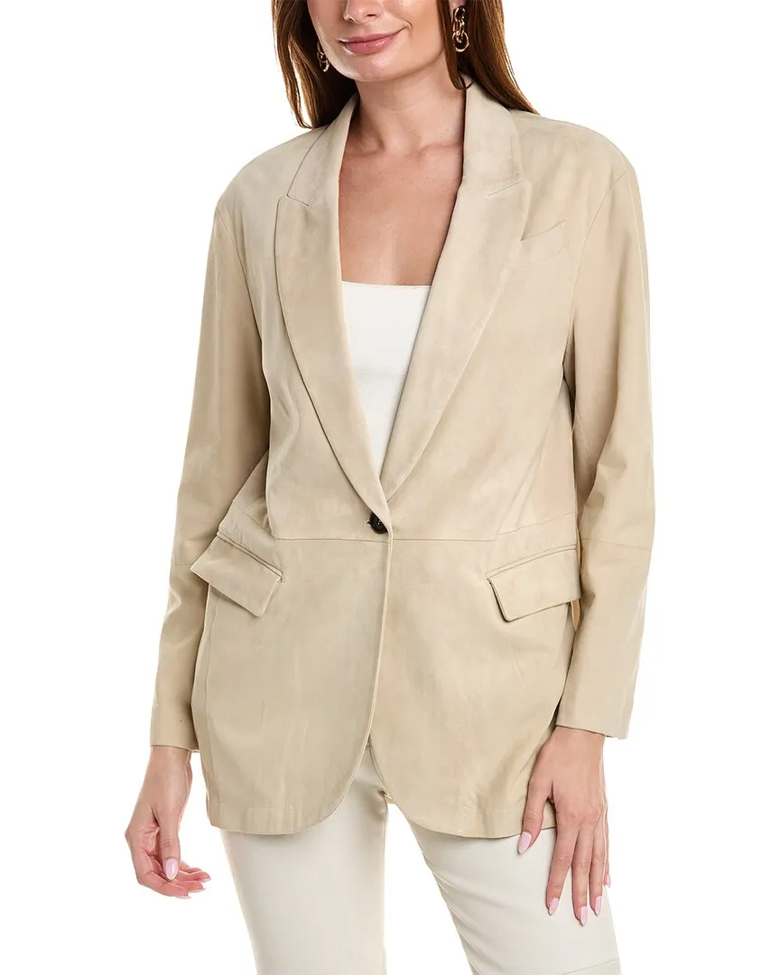 Brunello Cucinelli Leather Jacket