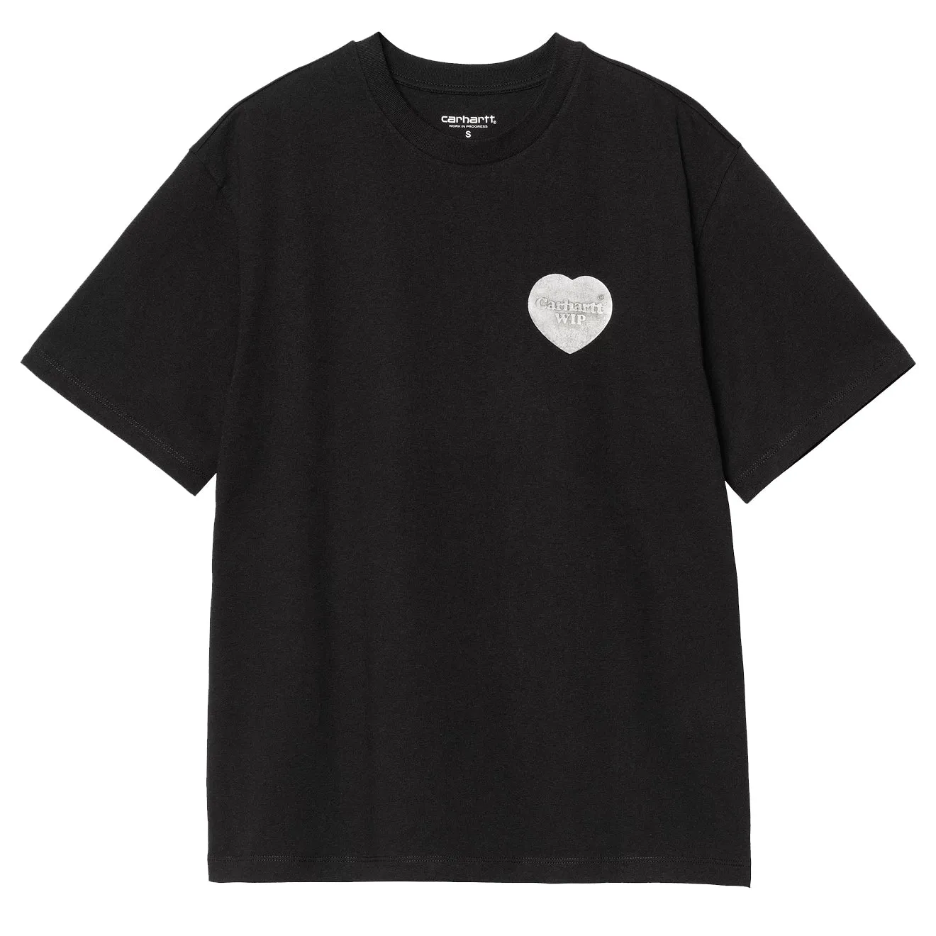 Carhartt WIP Womens S/S Hartt Chain T-Shirt Black