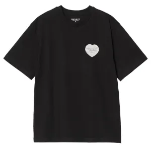 Carhartt WIP Womens S/S Hartt Chain T-Shirt Black