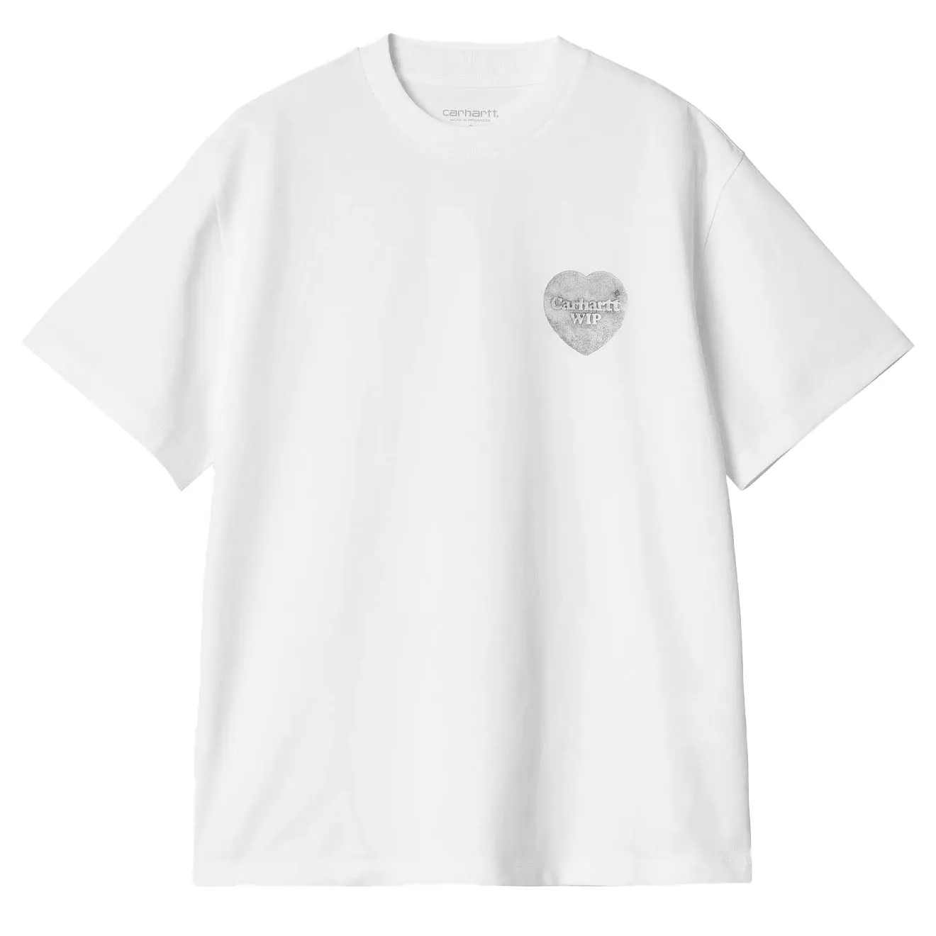 Carhartt WIP Womens S/S Hartt Chain T-Shirt White