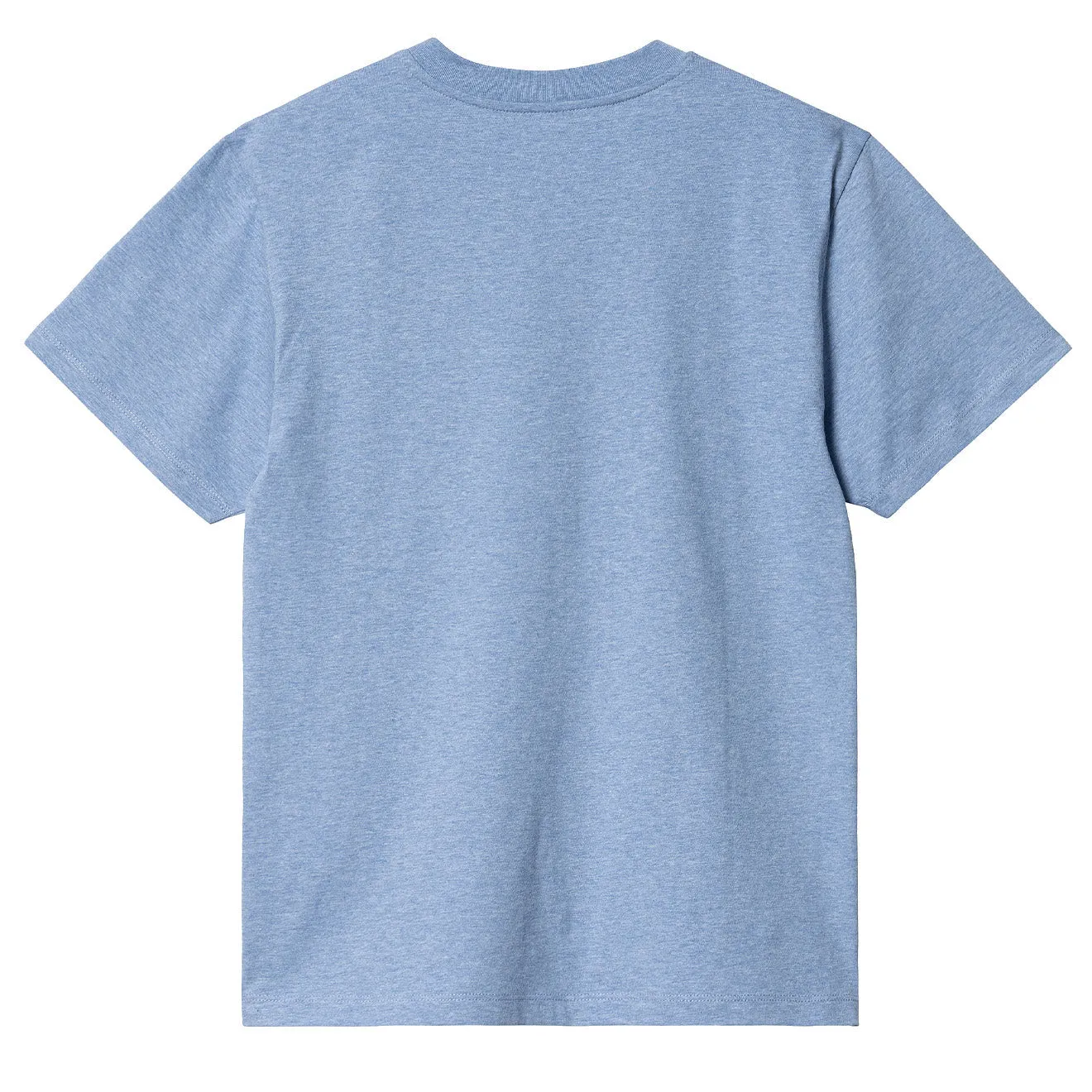 Carhartt WIP Womens S/S Pocket T-Shirt Piscine Heather