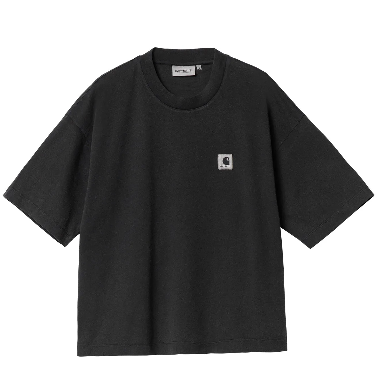 Carhartt Womens S/S Nelson T-Shirt Black Garment Dyed
