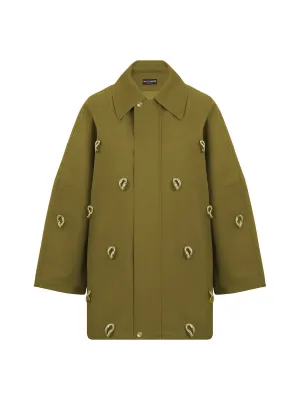 Chained Trench Coat