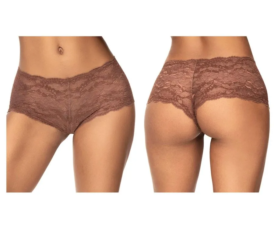 Clothing_Mapale_Womens Lace Boyshort