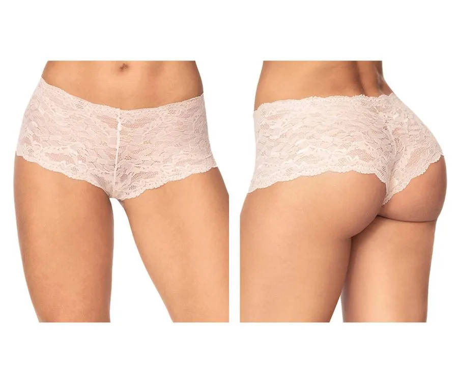 Clothing_Mapale_Womens Lace Boyshort