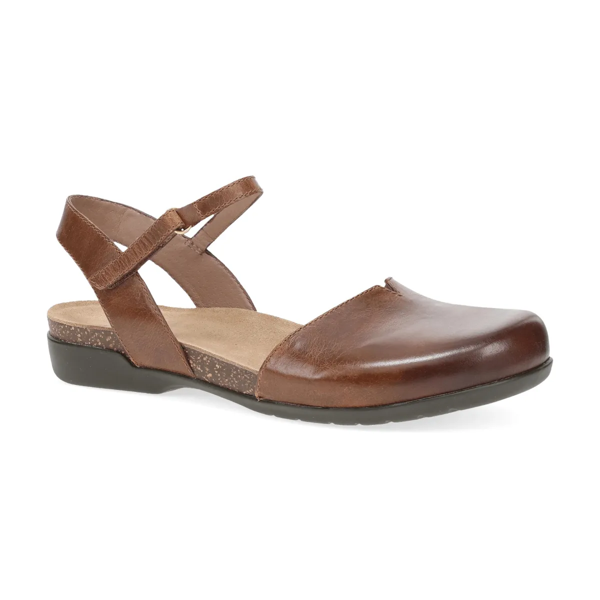 Dansko Women's Rowan Tan Waxy Burnished
