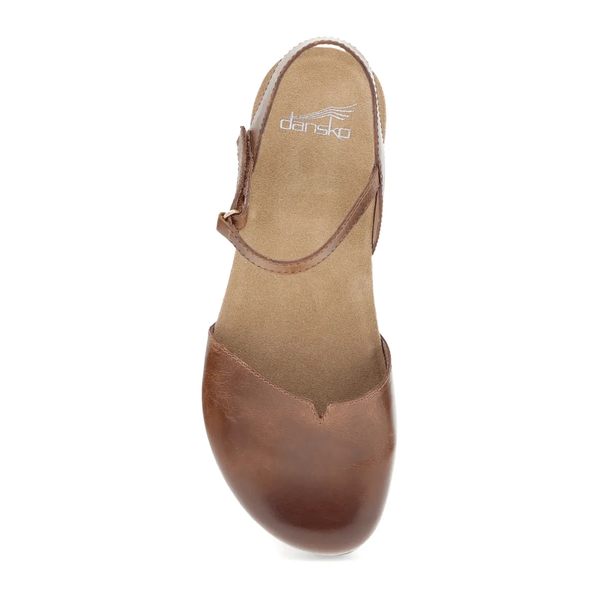Dansko Women's Rowan Tan Waxy Burnished