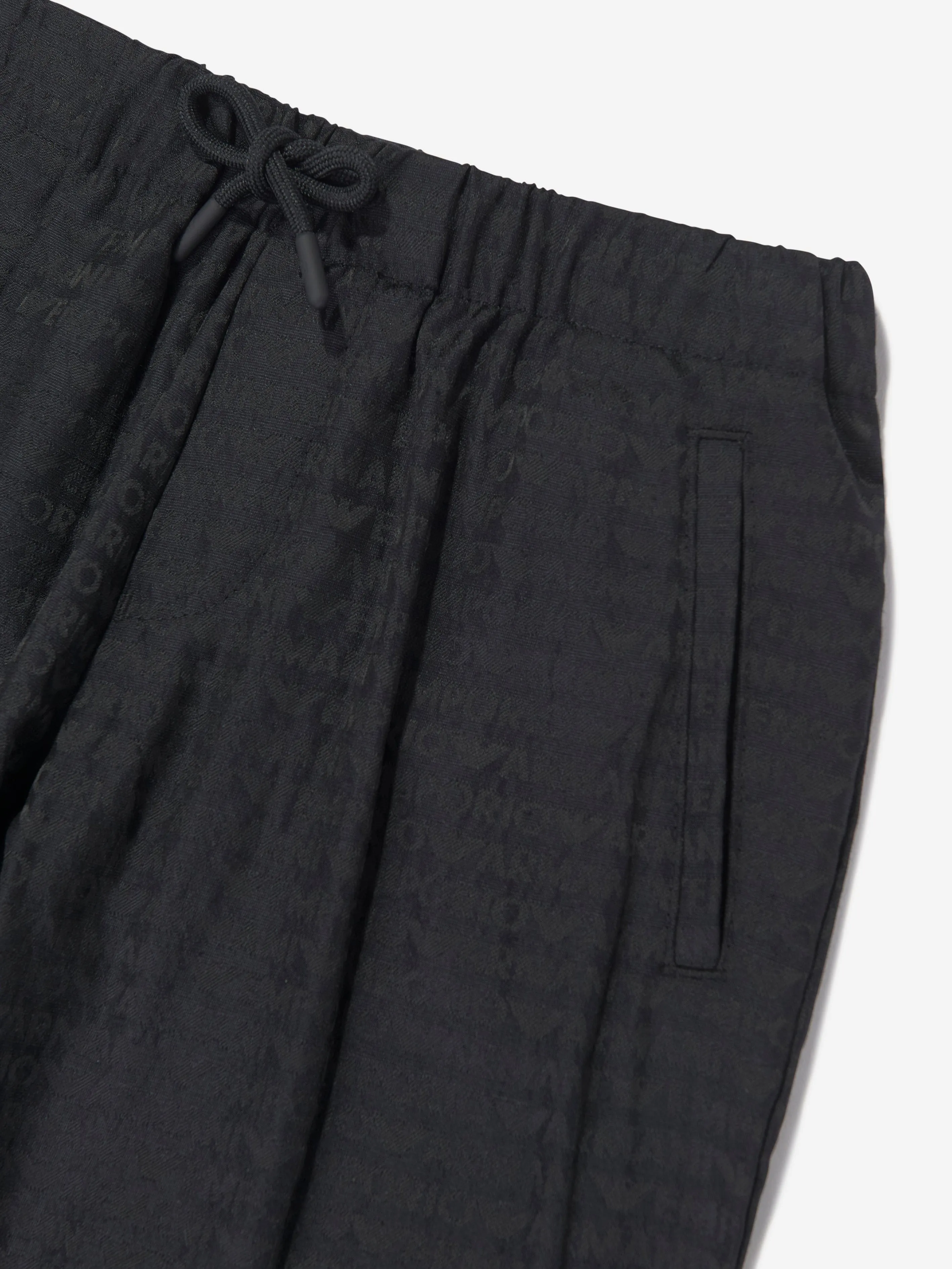 Emporio Armani Boys Branded Trousers in Navy