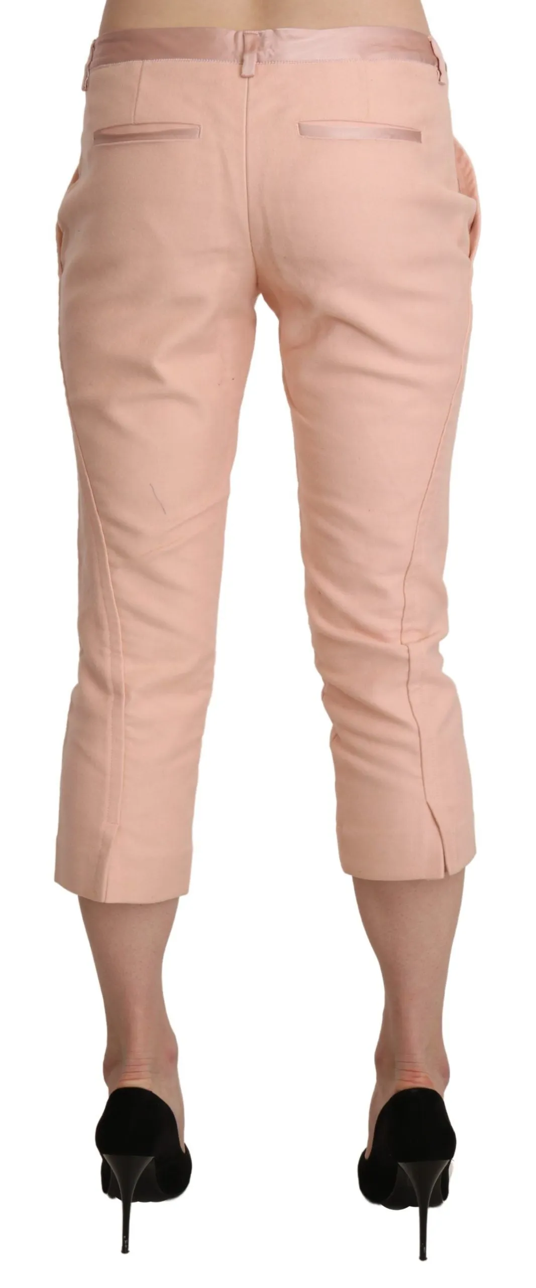 Ermanno Scervino  Low Waist Skinny Cropped Capri Women's Pants
