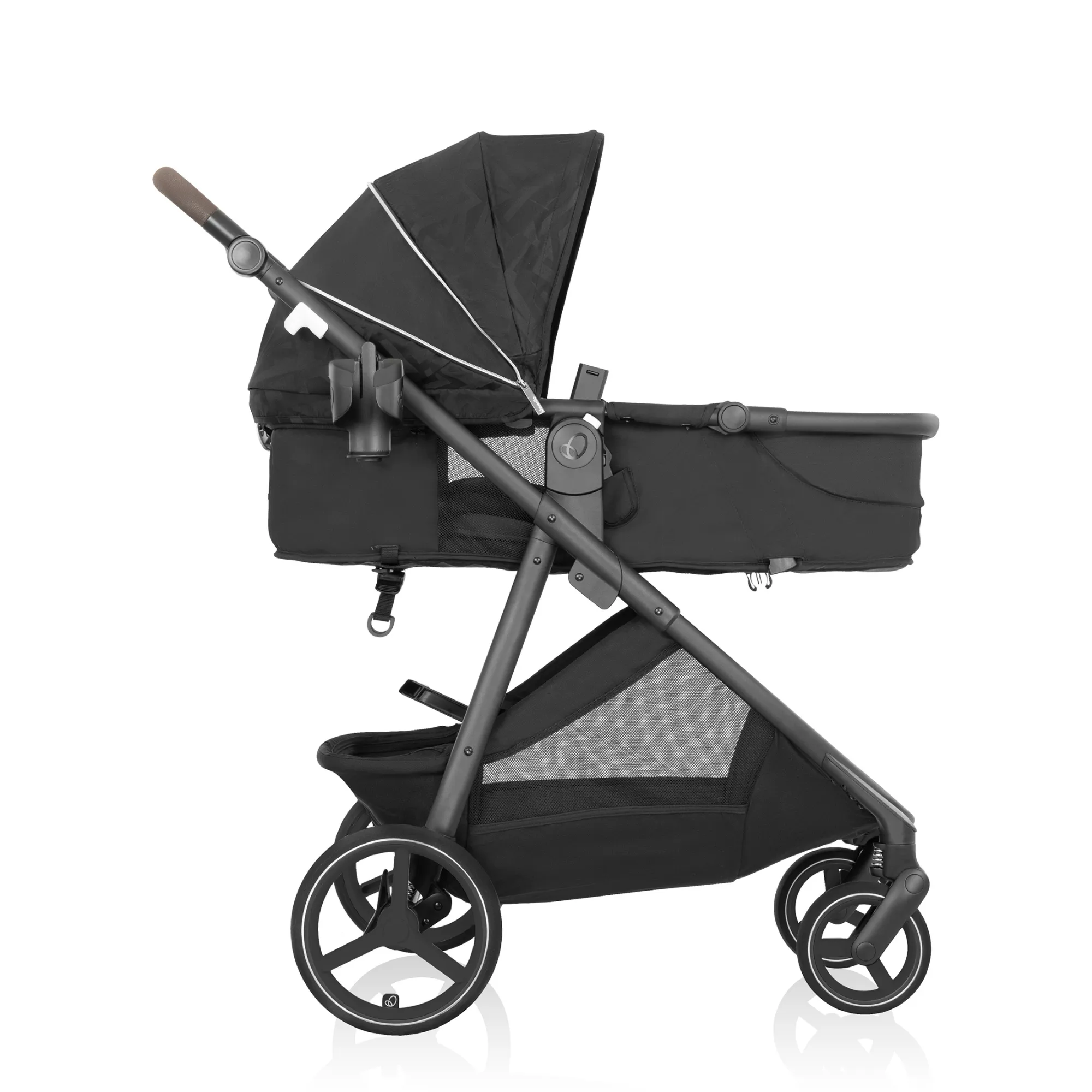 EVENFLO Intuity   Travel System with Revolve180 LiteMax NXT Rotational Infant Car Seat & Sensor Sooth - Dubhan Black