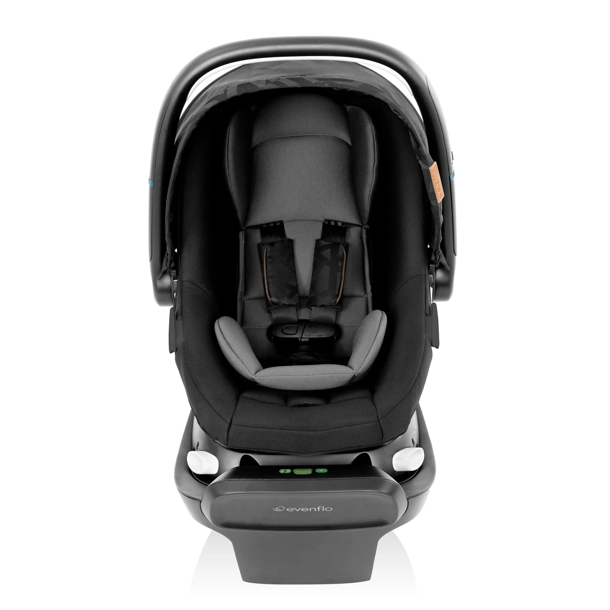 EVENFLO Intuity   Travel System with Revolve180 LiteMax NXT Rotational Infant Car Seat & Sensor Sooth - Dubhan Black