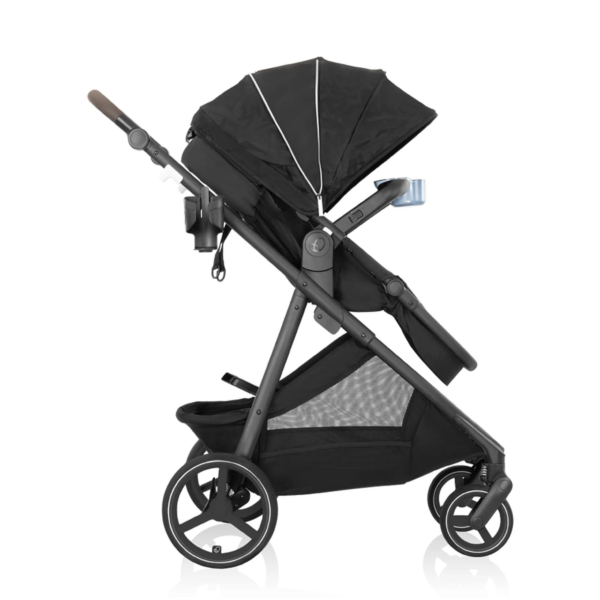 EVENFLO Intuity   Travel System with Revolve180 LiteMax NXT Rotational Infant Car Seat & Sensor Sooth - Dubhan Black