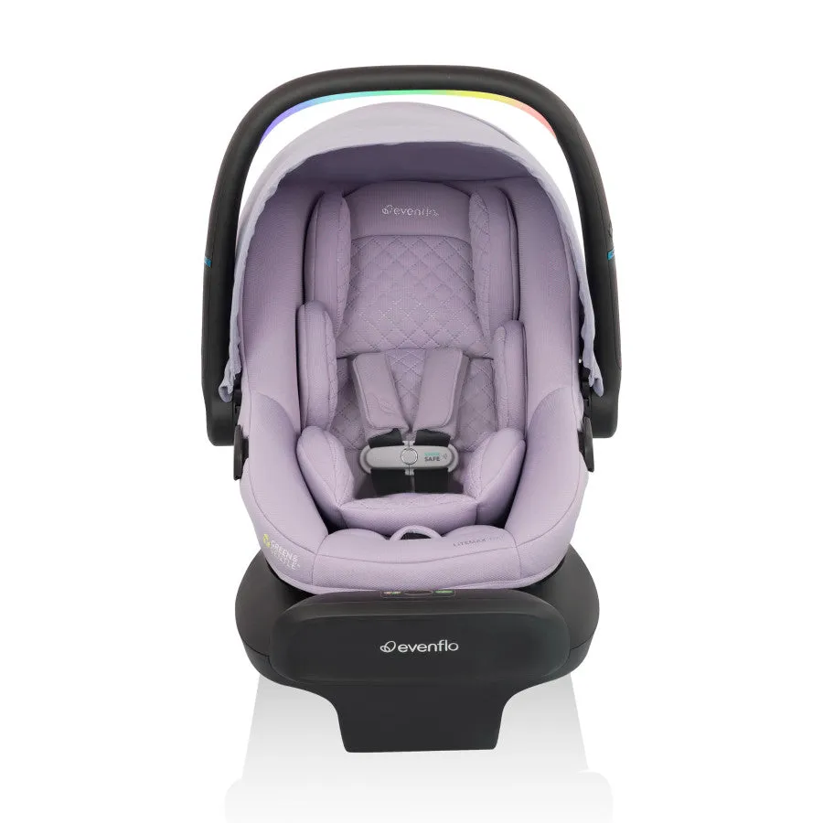 Evenflo LiteMax NXT Infant Car Seat with SensorySoothe