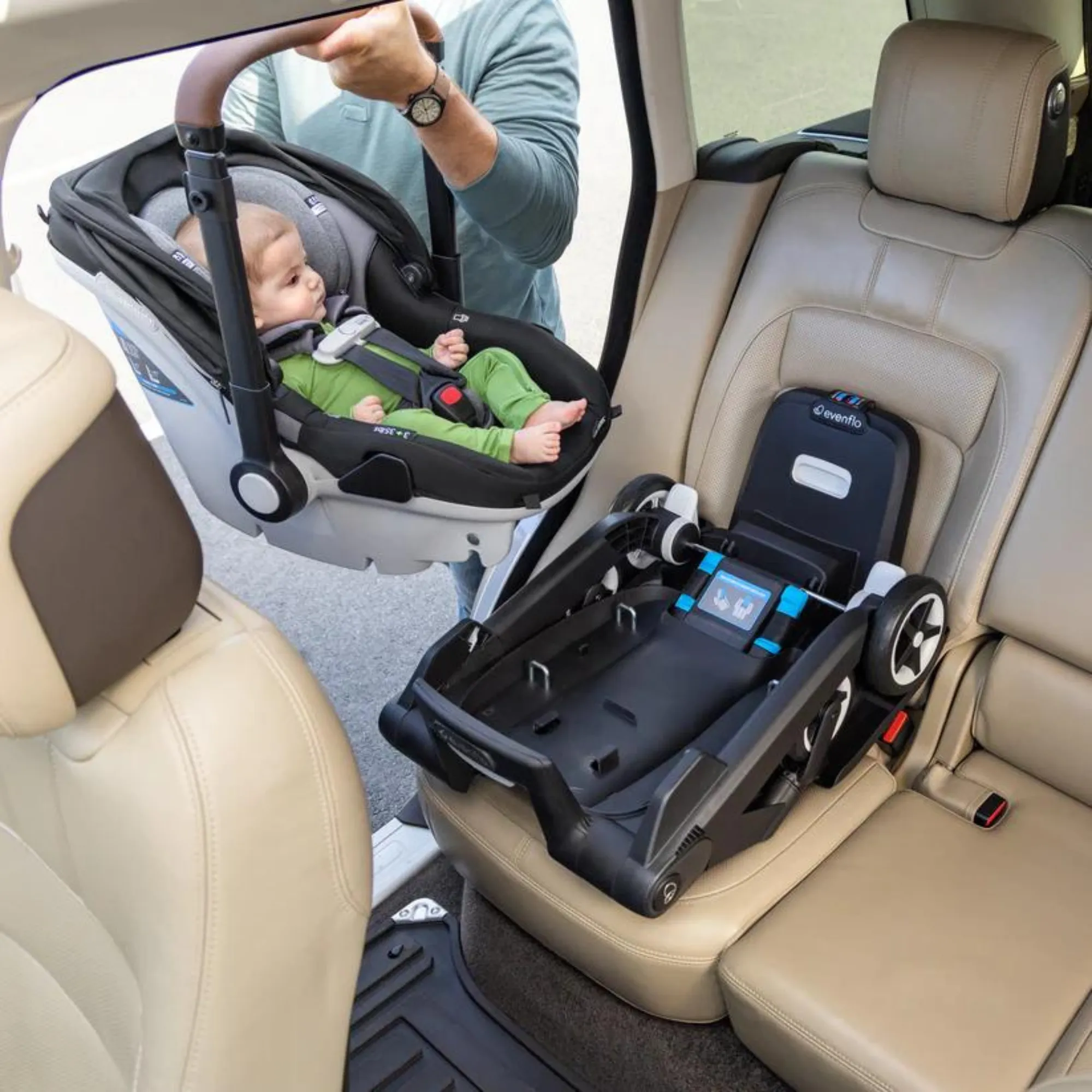 EVENFLO Shyft DualRide Infant Car Seat & Stroller Combo