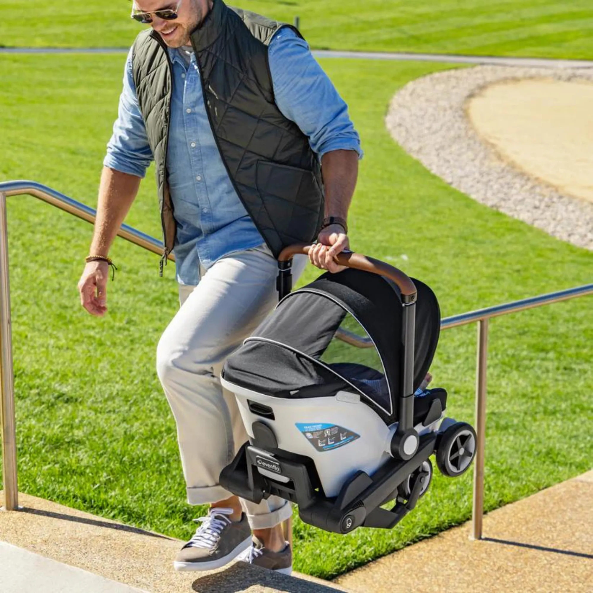 EVENFLO Shyft DualRide Infant Car Seat & Stroller Combo