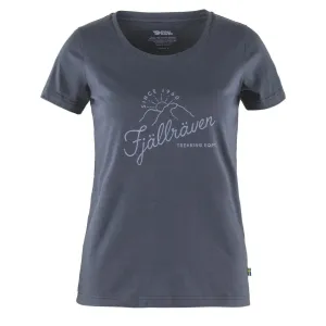 Fjallraven Womens Sunrise T-Shirt Navy