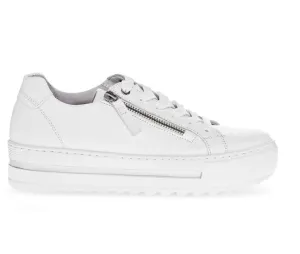 Gabor Comfort Wide Fit White Trainer