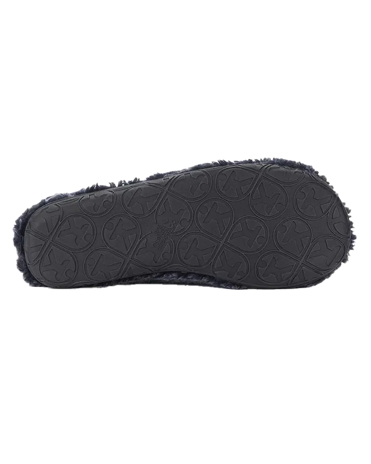 Gosling Snow Tipped Sherpa Slipper Boots in Washed Black