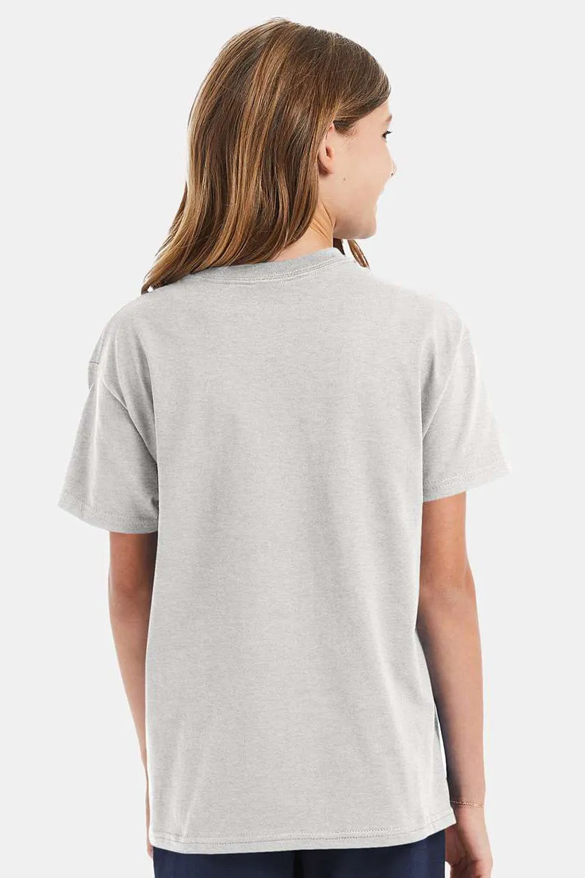 Hanes Youth ComfortSoft Short Sleeve Crewneck T-Shirt - Ash Grey