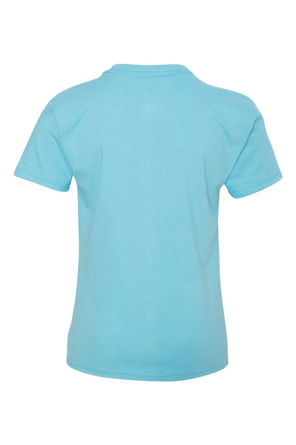 Hanes Youth ComfortSoft Short Sleeve Crewneck T-Shirt - Blue Horizon