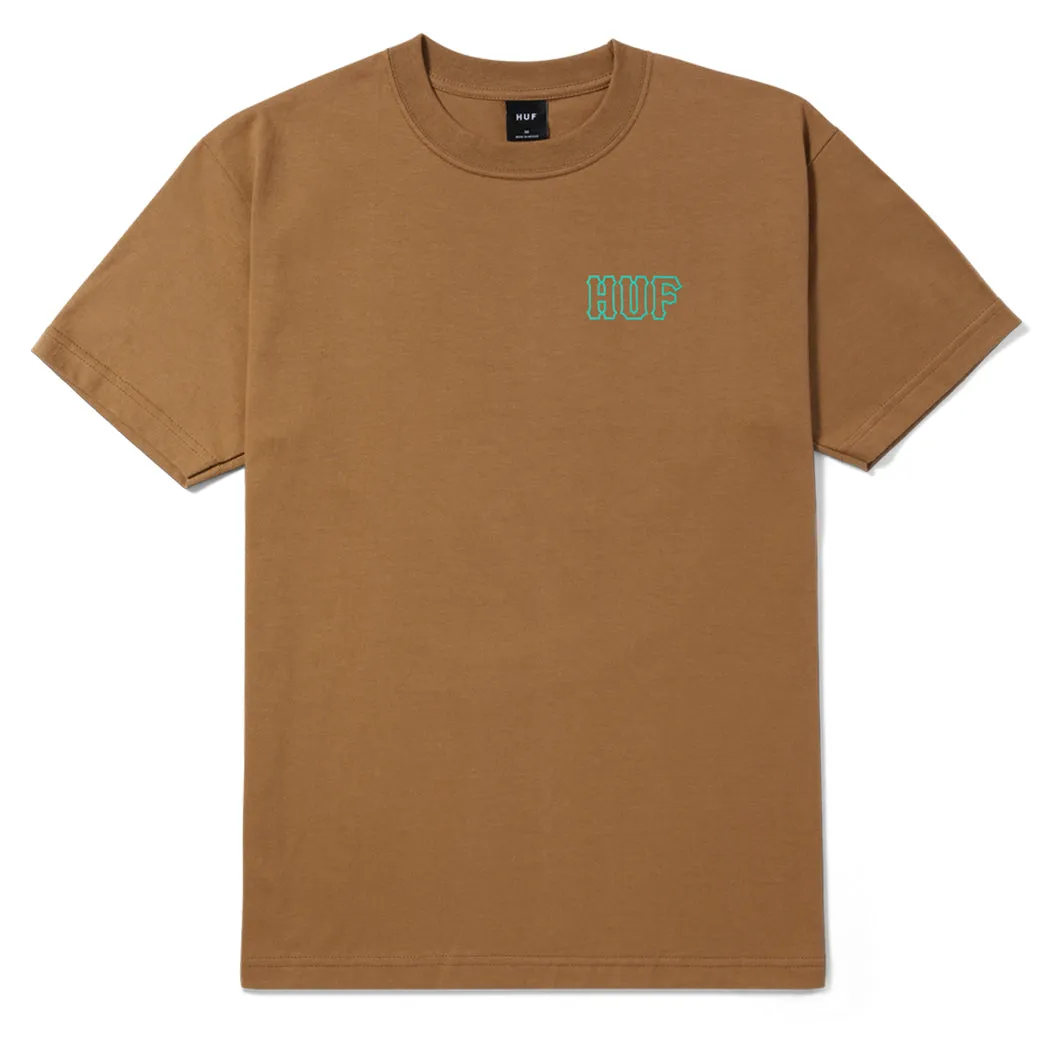 Huf Womens Set H S/S Tee Camel
