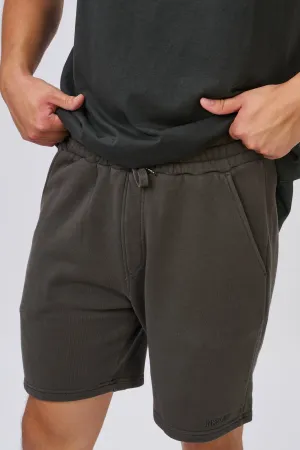 INSPORT MEN'S EASTON FLEECE ONYX SHORTS