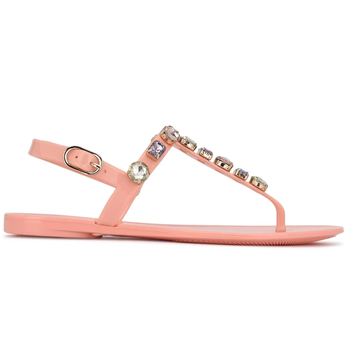 Juniper Womens Slingback Thong Jelly Sandals