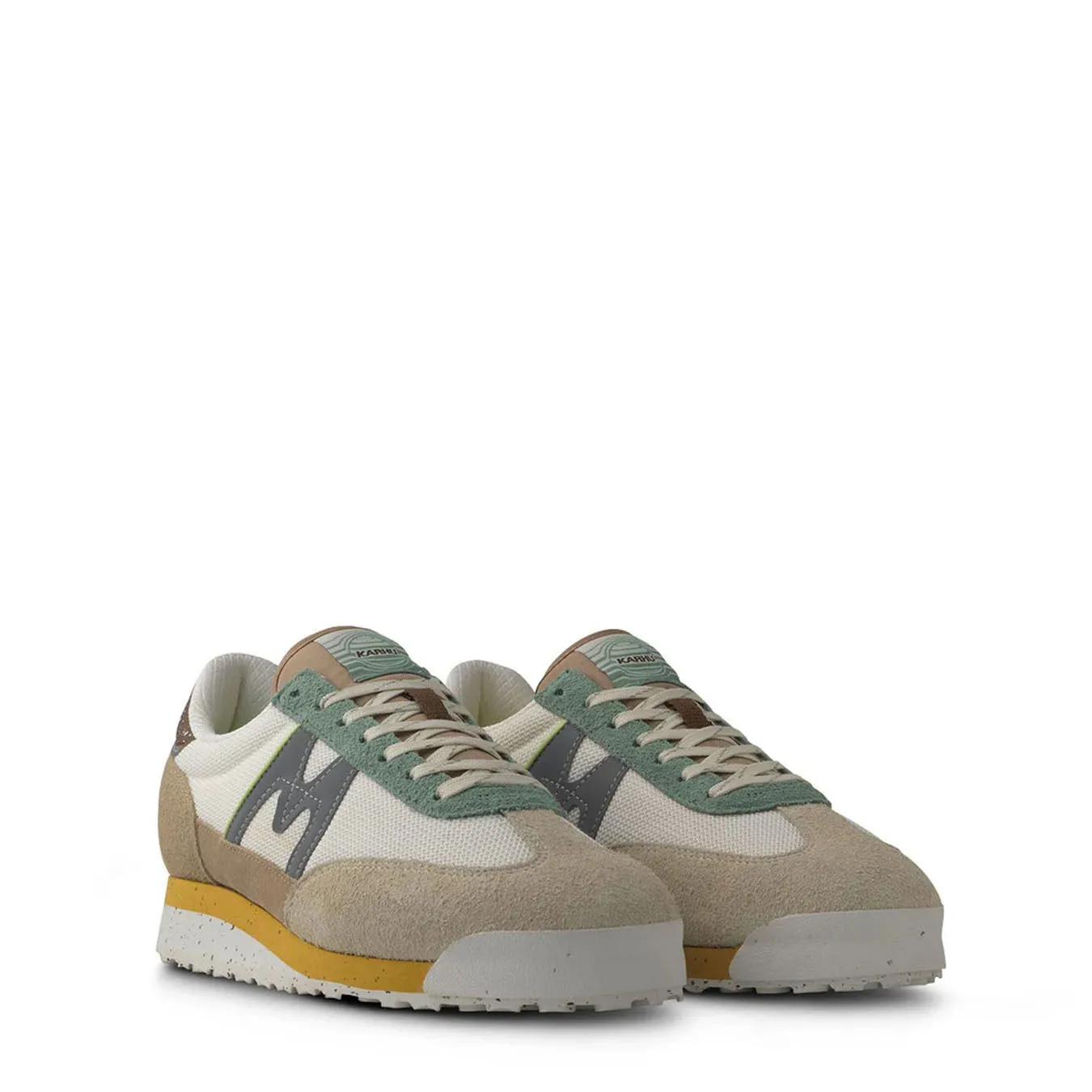 Karhu Womens Mestari Control Trainer Turtledove / Iceberg Green